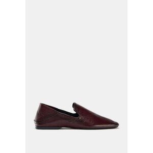 ZARA LEATHER LOAFERS WITH HIGH VAMP